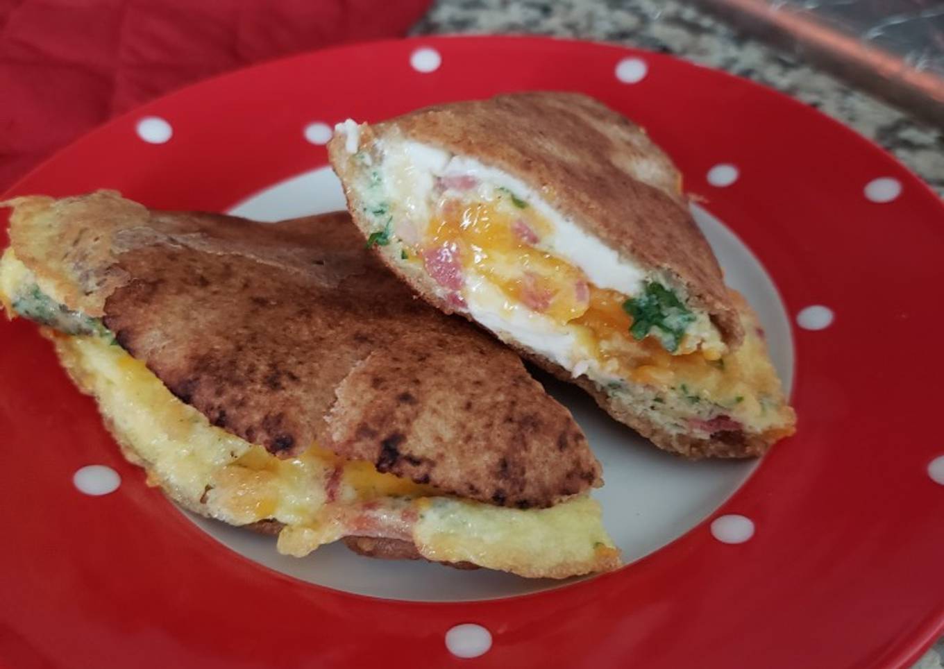 Steps to Make Quick Egg 🥚 with tortilla