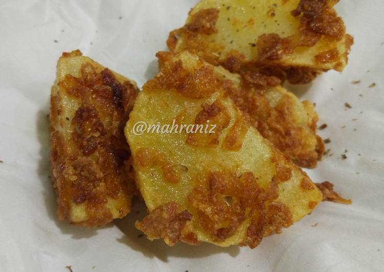 Resep Potato Corn Wedges yang Enak