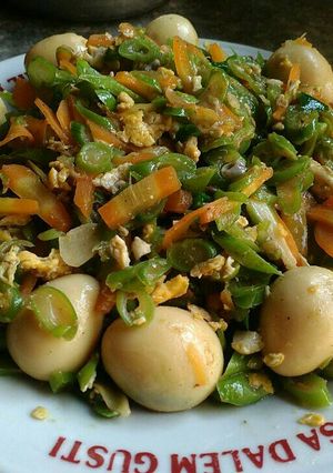 Foto resep Orak arik Buncis telur puyuh
