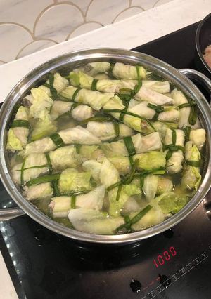 Hình của món Canh bắp cải cuộn thịt.