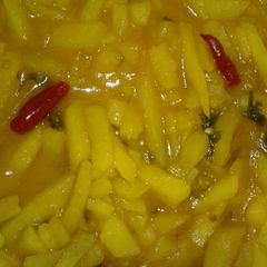 A picture of Potatoes curry.