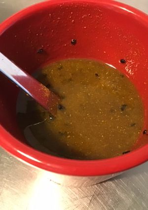 Une photo de Marinade curry citron nigelle (pour légumes)