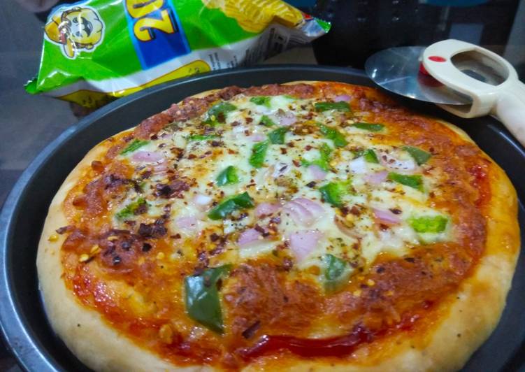 Recipe of Ultimate Veg pizza