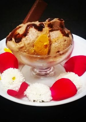 A picture of Banana Ice-cream.