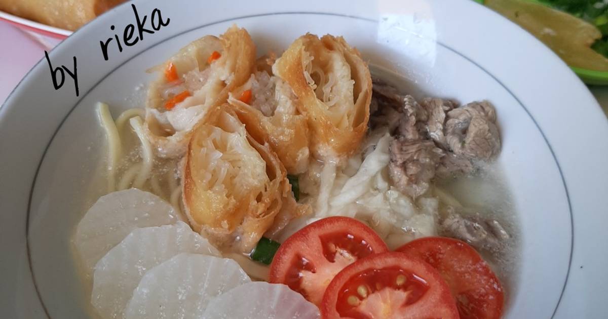 Resep 43 Soto Mie Bogor Kuah Bening Oleh Riekaarie Cookpad