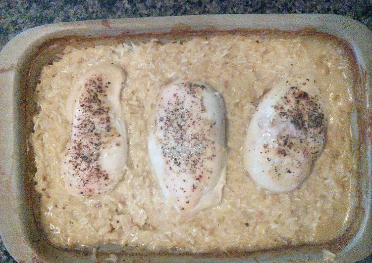 Steps to Prepare Super Quick Homemade Chicken and rice