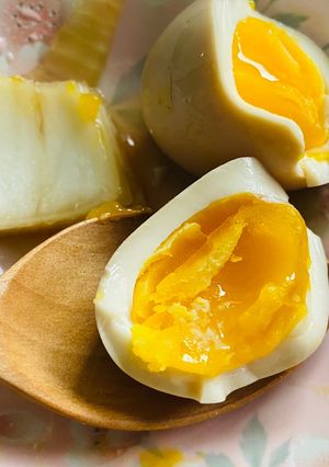 甜鹹溏心蛋 的食譜成品照片