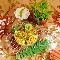 A picture of Crispy and masaledar poha 😋 chivda chaat.