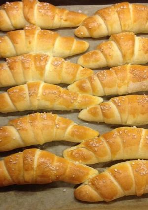 Sós kifli recept fotója