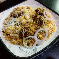 Easy Mutton biryani with homemade ingredients A picture of Easy Mutton biryani with homemade ingredients.