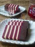 Kek Lapis Red Velvet Cheese Coklat