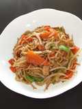 Delicious Yakisoba with a Little Extra Effort
