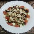 Ensalada con pollo y queso