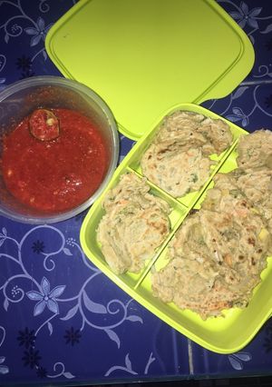 Foto resep Bakwan/lempeng nestum (menu diet- no oil)