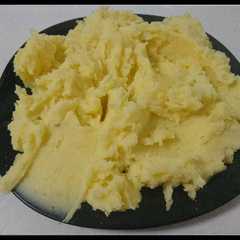 Una foto de Puré de patata