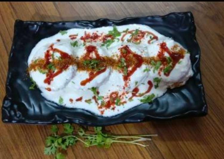 Stuffed Moong daal dahi vade