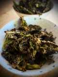 Chips de kale picantes
