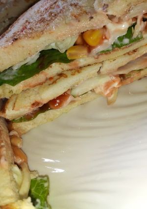 A picture of Toasted sandwich(By Xubeedat Cuisine).
