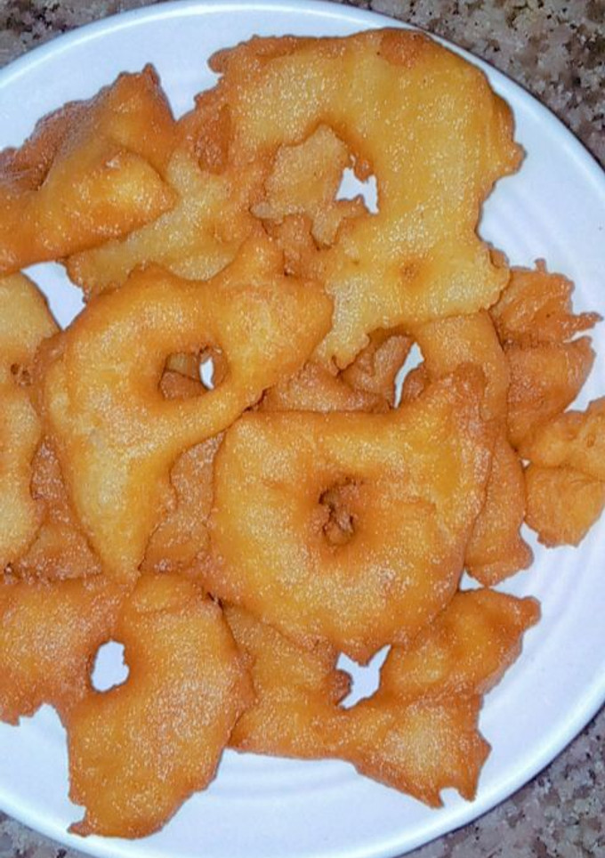 A picture of Funkaso with taushe soup.