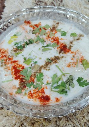 A picture of Cucumber Koshimbir.