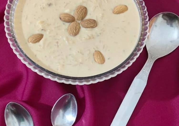 Recipe of Super Quick Homemade Caramalized kheer