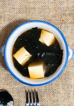 Hình của món Soup miso -ăn dặm.