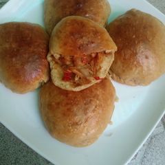 A picture of Chicken bread.