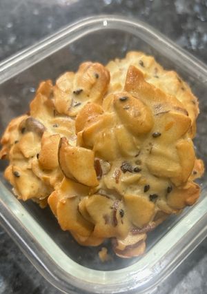 芝麻杏仁瓦片 的食譜成品照片