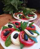 Ensalada caprese 🍃🍅