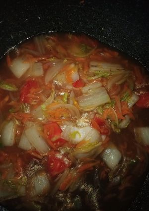 Foto resep Tumis Sawi Putih Wortel