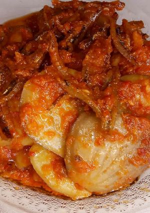 Foto resep Sambalado jengkol & teri jengki