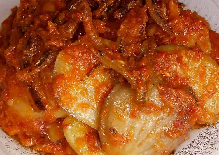 Langkah Mudah untuk Menyiapkan Sambalado jengkol &amp; teri jengki Anti Gagal