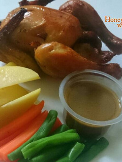Foto resep Honey Roasted Chicken with Blackpaper sauce