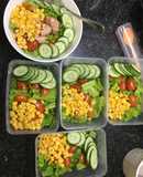 Salad cá ngừ ngâm dầu