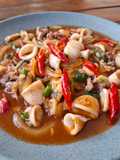 Squid Padang Royale (Cumi Saos Padang)