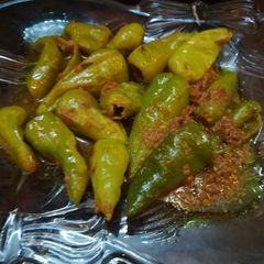 A picture of Chatpati fried mirch.