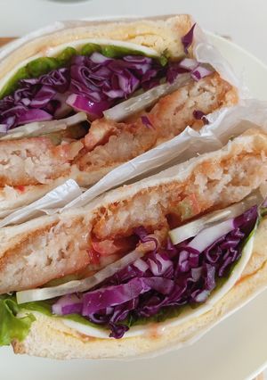 Foto resep 151. Wanpaku Egg Sandwich