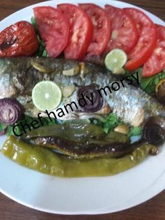 صورة لوصفة 🐳 سمك ساموس او سمك العجل او سمك قشر بياض 🐳