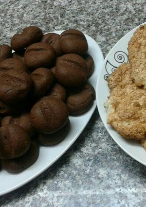 صورة لوصفة حلى حبات القهوة على طريقتي