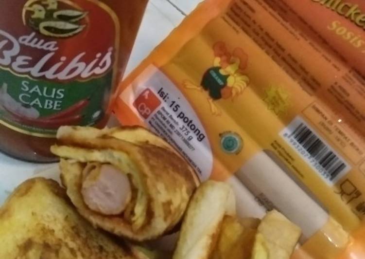 Roti Bakar Sosis