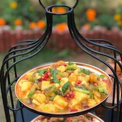 A picture of Fruit chaat.