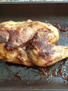 Una foto de Pollo asado