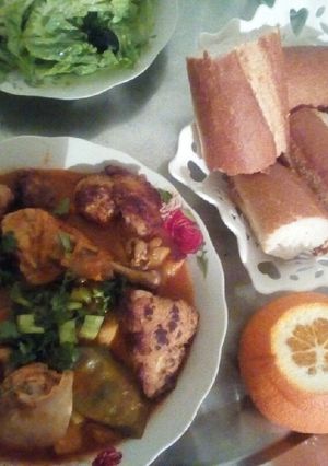 صورة لوصفة مرقة خضر بالشيفلور(البروكلي)