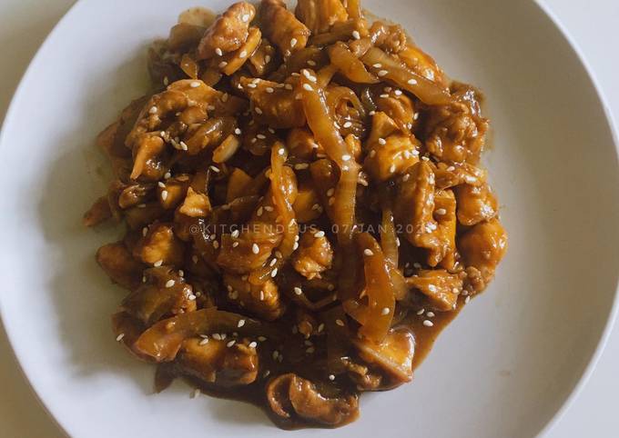 Cara Membuat Chicken Teriyaki yang Lezat Sekali