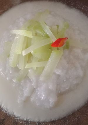 Foto resep Bubur gurih kuah lodeh