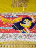 Torta Wonder Woman al cocco
