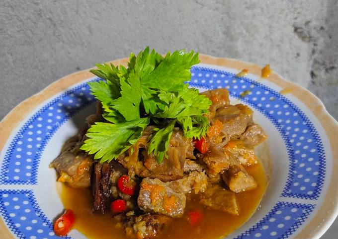 Sambal ikan jambal asin tengiri