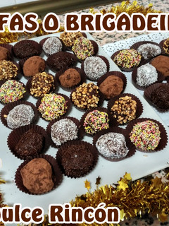 Una foto de Brigadeiros ¡¡a mi manera!!