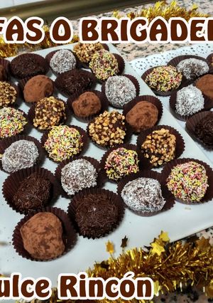 Una foto de Brigadeiros ¡¡a mi manera!!