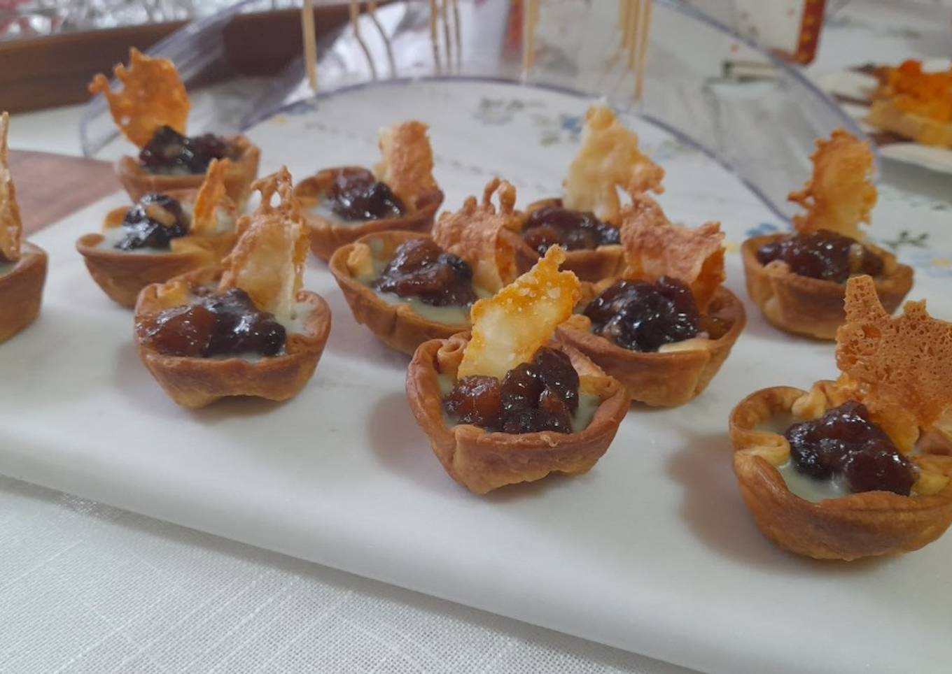 Tartaletas con mincemeat